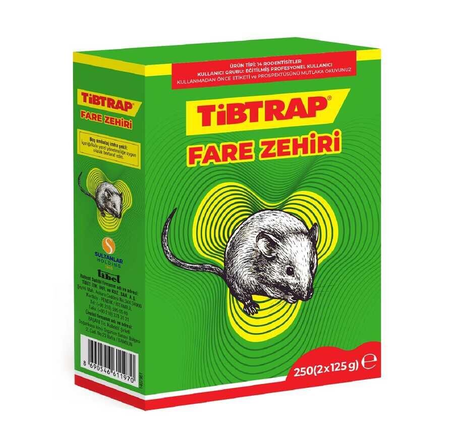 FARE ZEHİRİ BUĞDAY 2X125 G ( TİBTRAP )