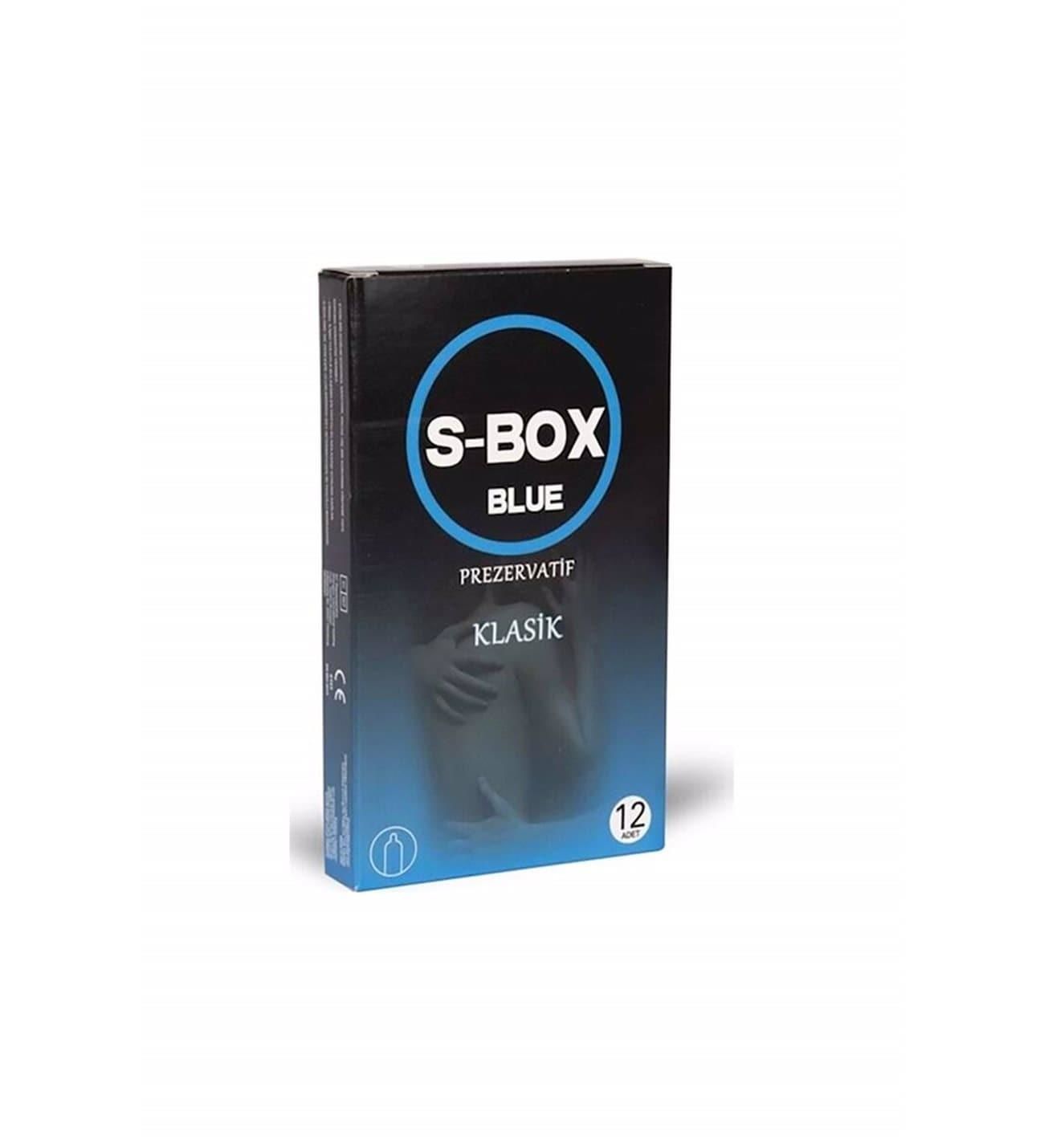 PREZERVATİF S-BOX BLUE KLASİK