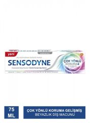 SENSODYNE ÇOK YÖNLÜ KORUMA ( GELİŞMİŞ BEYAZLIK ) DİŞ MACUNU 75 ML