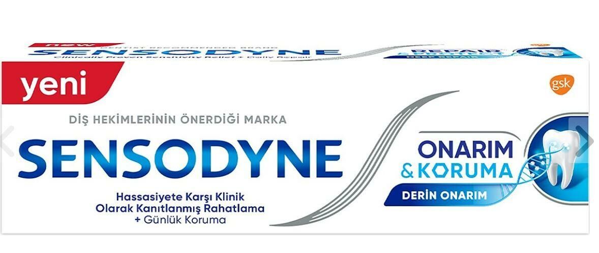 SENSODYNE ONARIM VE KORUMA ( DERİN ONARIM )  50 ML DİŞ MACUNU
