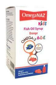 OMEGANAZ 150 ML PORTAKAL AROMALI BALIK YAĞI ŞURUP