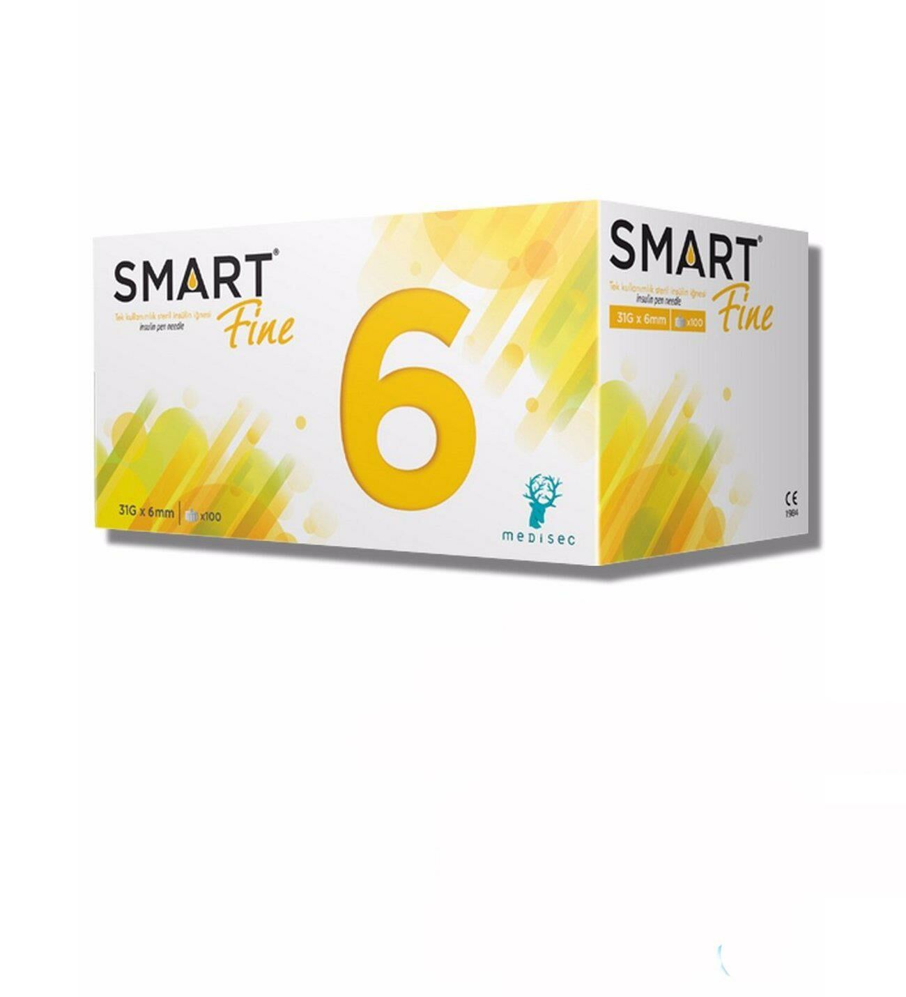 SMARTFİNE 6MM İNSÜLİN KALEM İĞNESİ