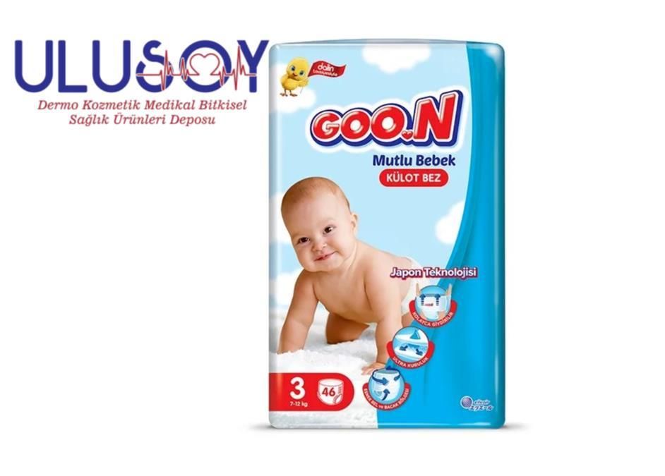 BEBEK BEZİ(GOON)KÜLOT BEDEN 3 46 ADET