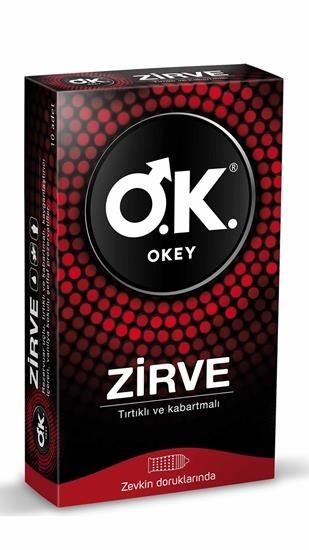 OKEY ZİRVE PREZERVATİF 10 ADETLİ