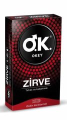 OKEY ZİRVE PREZERVATİF 10 ADETLİ