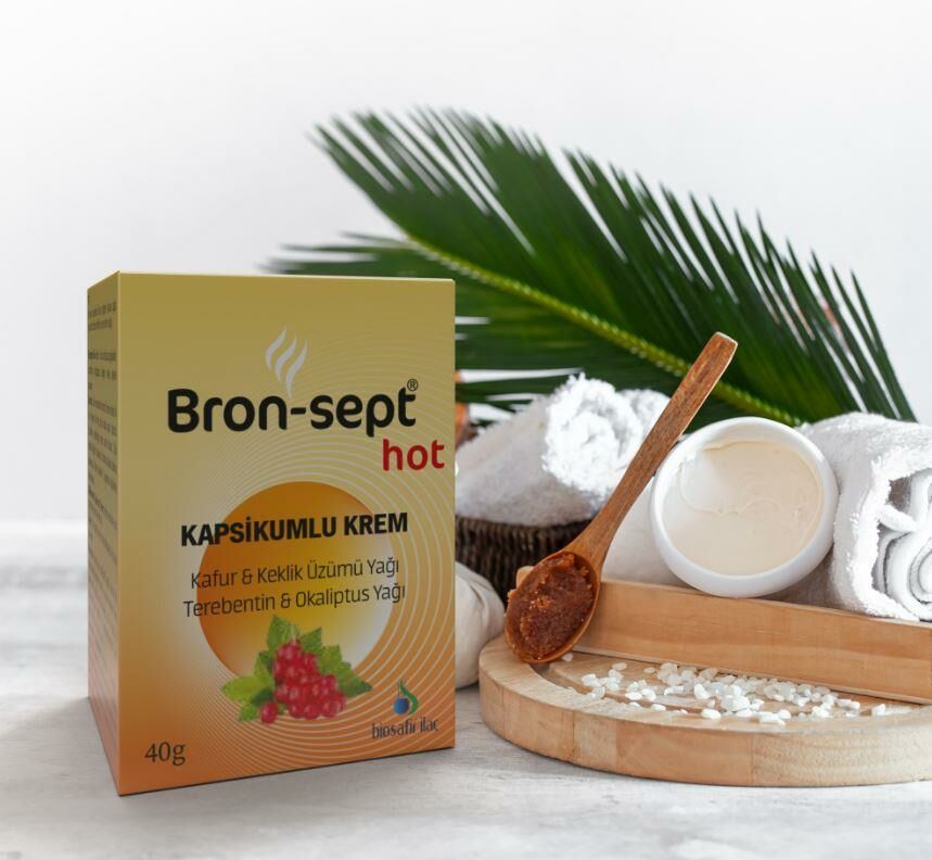 BRON-SEPT HOT KAPSİKUMLU KREM 40 GR