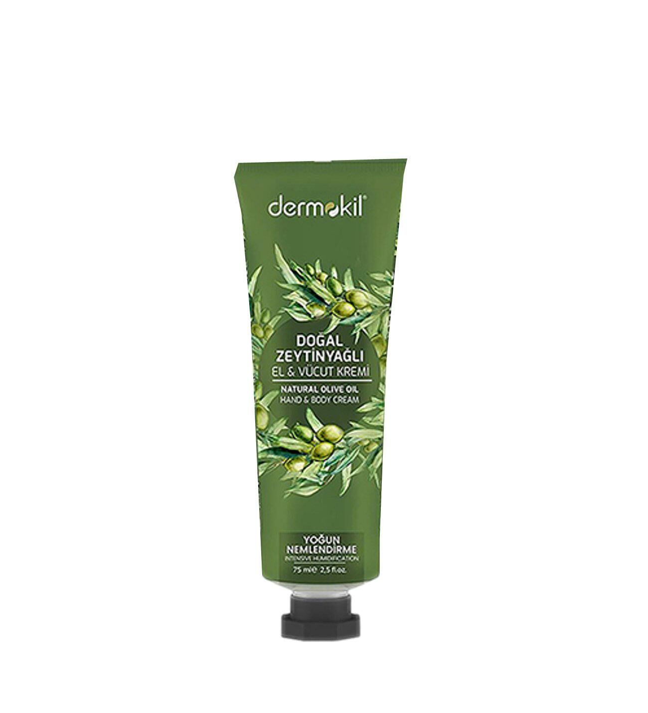DERMOKİL EL VE VÜCUT KREMİ 75 ML ZEYTİNYAĞLI