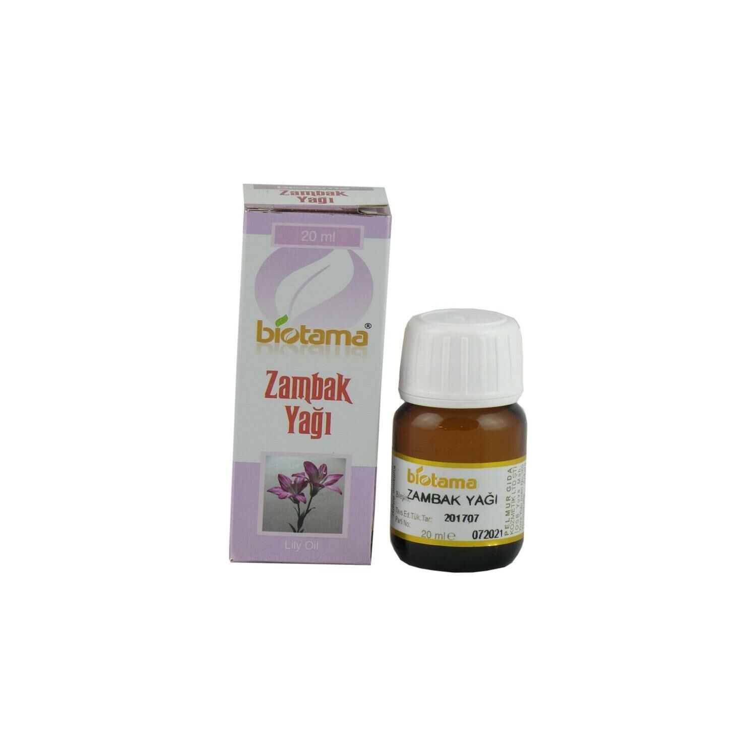 BİOTAMA ZAMBAK YAĞI 20 ML