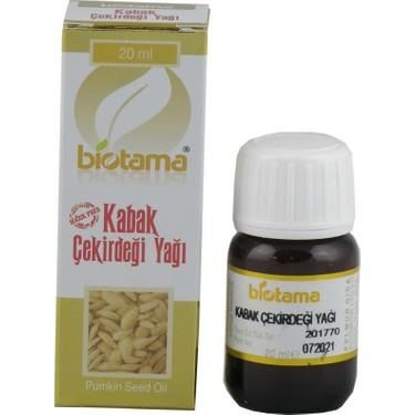 BİOTAMA KABAK ÇEKİRDEĞİ YAĞI 20 ML