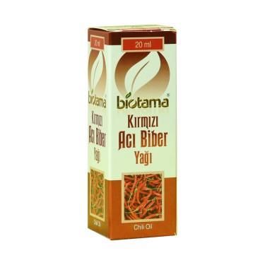 BİOTAMA KIRMIZI ACI BİBER YAĞI 20 ML