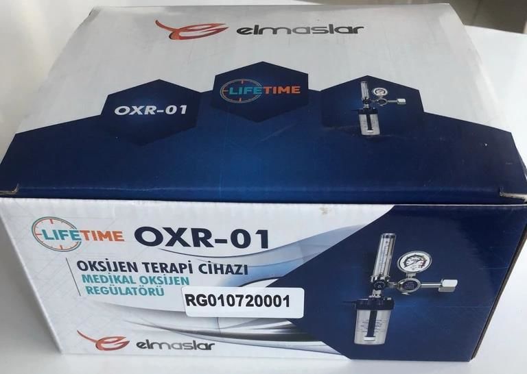 ELMASLAR LIFETIME OKSİJEN TERAPİ CİHAZI MEDİKAL OKSİJEN REGÜLATÖRÜ OXR-01