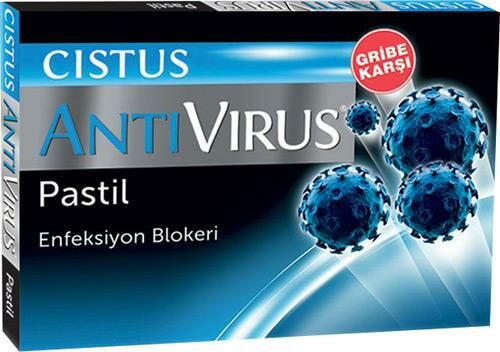 PASTİL CISTUS ANTIVIRUS MENTHOL