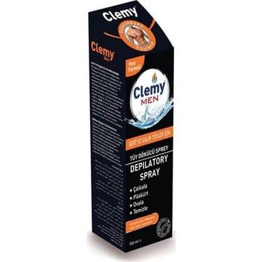 CLEMY MEN TÜY DÖKÜCÜ SPREY SERT VE KALIN TÜYLER İÇİN 100ML
