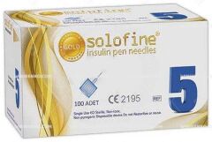SOLOFİNE 5MM İNSÜLİN KALEM İĞNESİ
