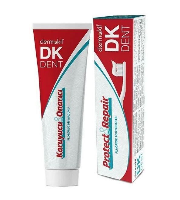DERMOKİL F KORUYUCU VE ONARICI DİŞ MACUNU 100 ML
