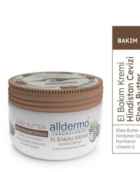 ALLDERMO 250 ML EL BAKIM KREMİ HİNDİSTAN CEVİZİ