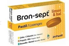 PASTİL MRB BRON-SEPT PLUS LİMON VE BAL  0875