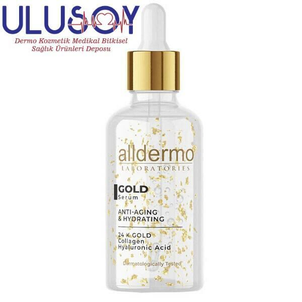 ALLDERMO 1216 ALTIN KIRIŞIKLIK KARŞITI NEMLENDİRİCİ SERUM 30 ML