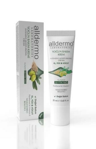 ALLDERMO 2534 YOĞUN BAKIM ( SUSAM-ZEYTİNYAĞI )  20 ML KREM