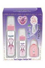 HANYMİSH 650 ( PEMBE ) YENİ DOĞAN HEDİYE SETİ 5 Lİ