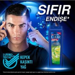 CLEAR MEN KEPEĞE KARŞI LİMON ÖZLÜ 485ML