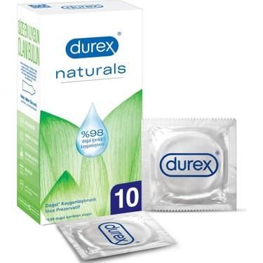 DUREX NATURALS 10 LU PREZERVATİF