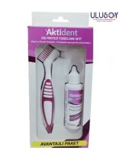 AKTIDENT DİŞ PROTEZİ TEMİZLEME SETİ