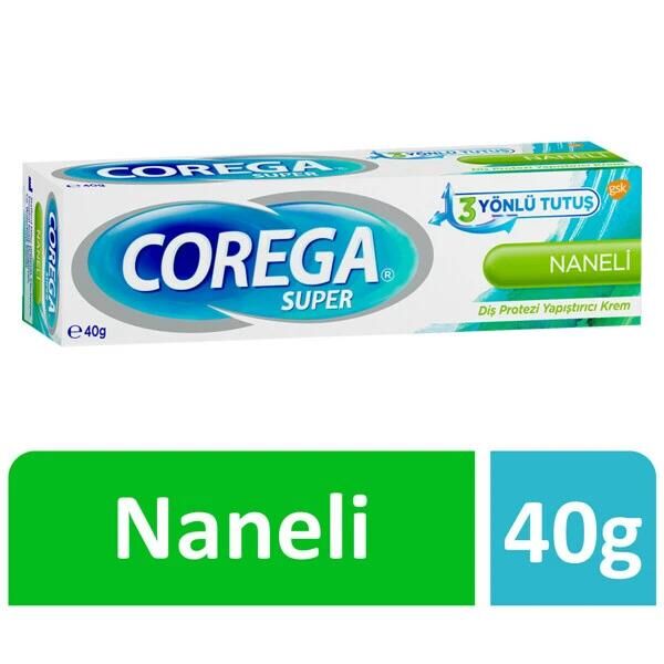 COREGA 40 G  NANELİ DİŞ PROTEZİ YAPIŞTIRICI KREM
