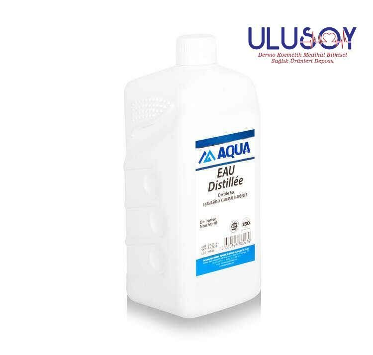 HAMMADDE - DİSTİLE SU 1000ML  (AQUA)