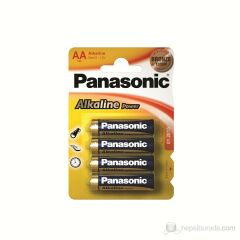PANASONİC ALKALİNE KALIN PİL 4 LÜ