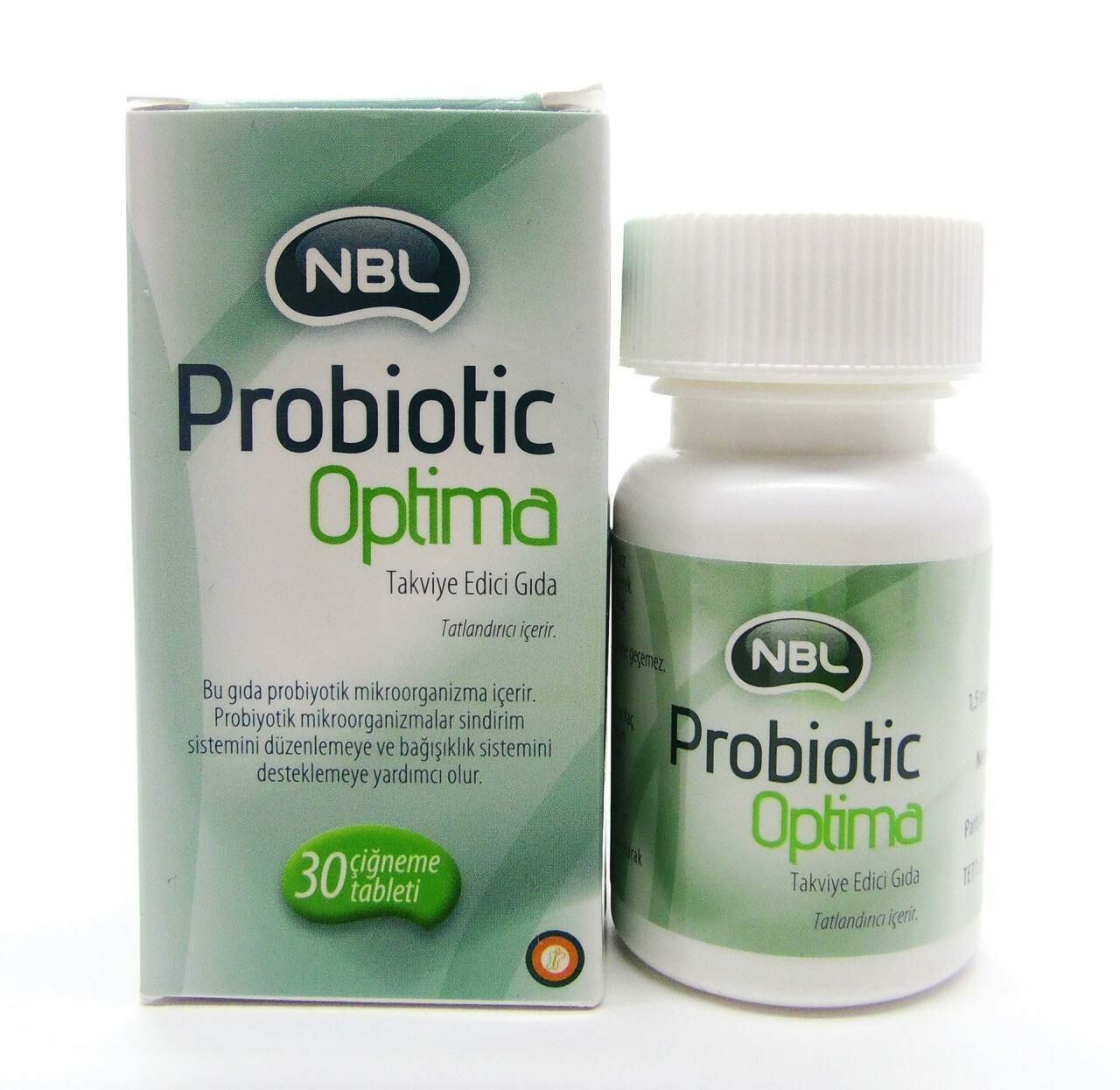 NBL PROBİOTİC OPTİMA 30 ÇİĞNEME TABLET
