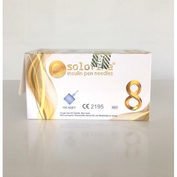 SOLOFİNE 8MM İNSÜLİN KALEM İĞNESİ