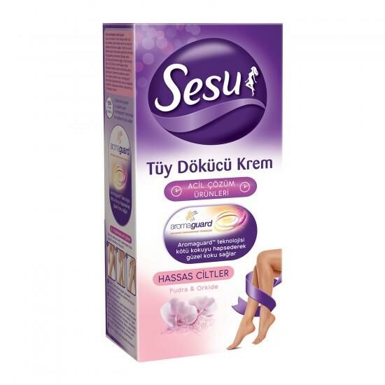 TÜY DÖKÜCÜ KREM 40 ML HASSAS CİLTLER SESU