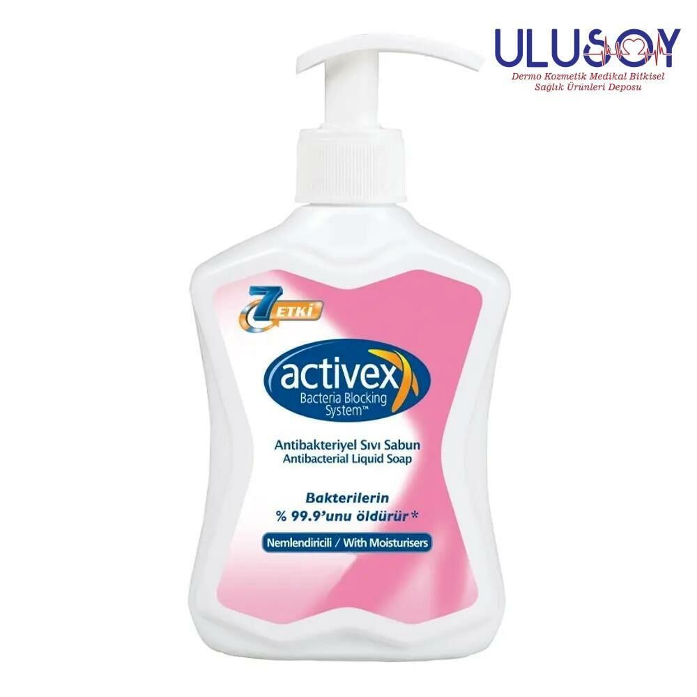 ACTİVEX 700 ML  ( NEMLENDİRİCİLİ )   ANTİBAKTERİYEL SIVI SABUN
