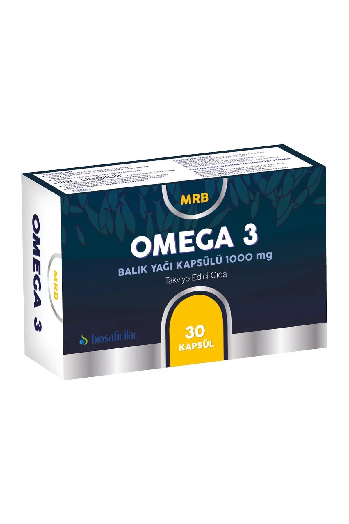 MRB ( 0356 ) OMEGA 3 BALIK YAGI 1000 MG 30 KAPSÜL