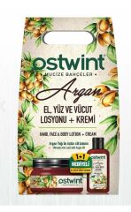 OSTWİNT 300 ML KREM + 100 ML LOSYON  SET ( ARGAN )