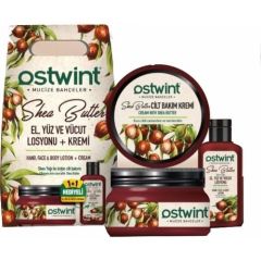 OSTWİNT 300 ML KREM + 100 ML LOSYON  SET ( SHEA BUTTER )