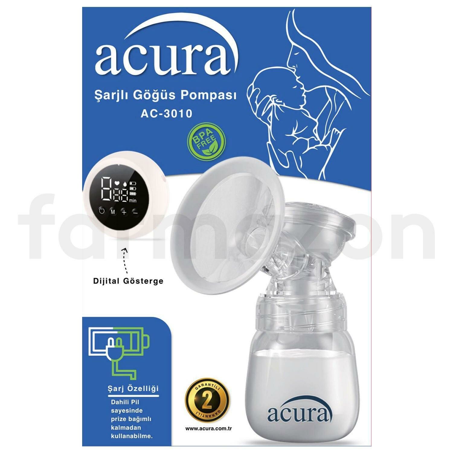 ACURA AC-3010 TEKLİ GÖGÜS POMPASI