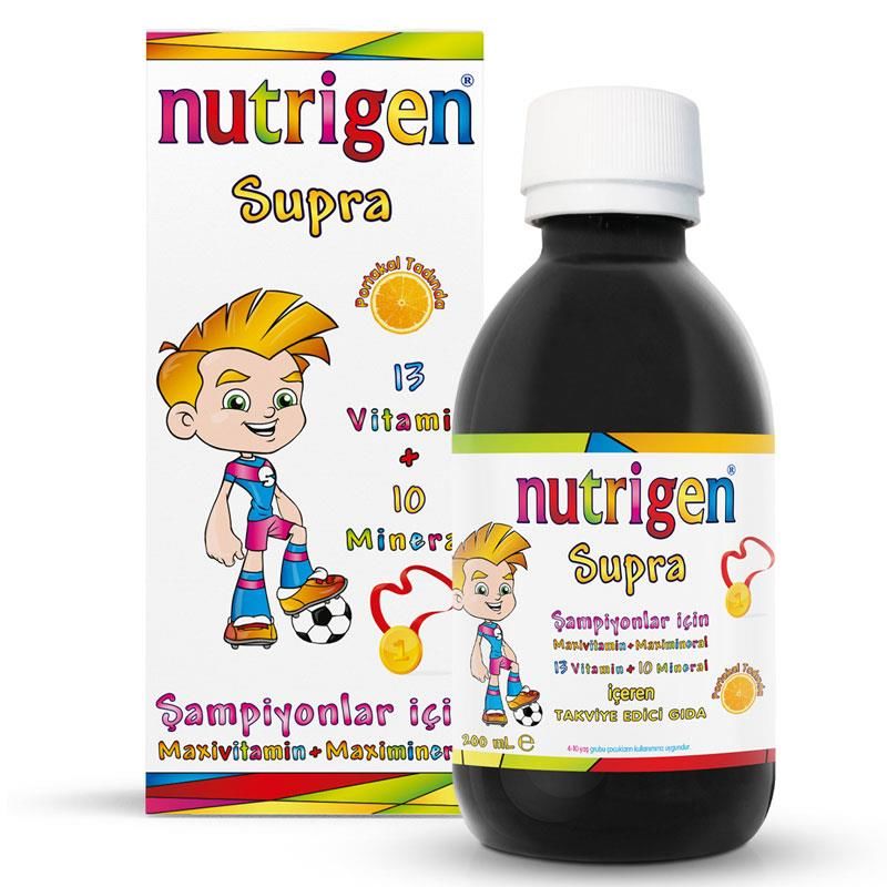 NUTRİGEN SUPRA MULTİVİTAMİN 200 ML