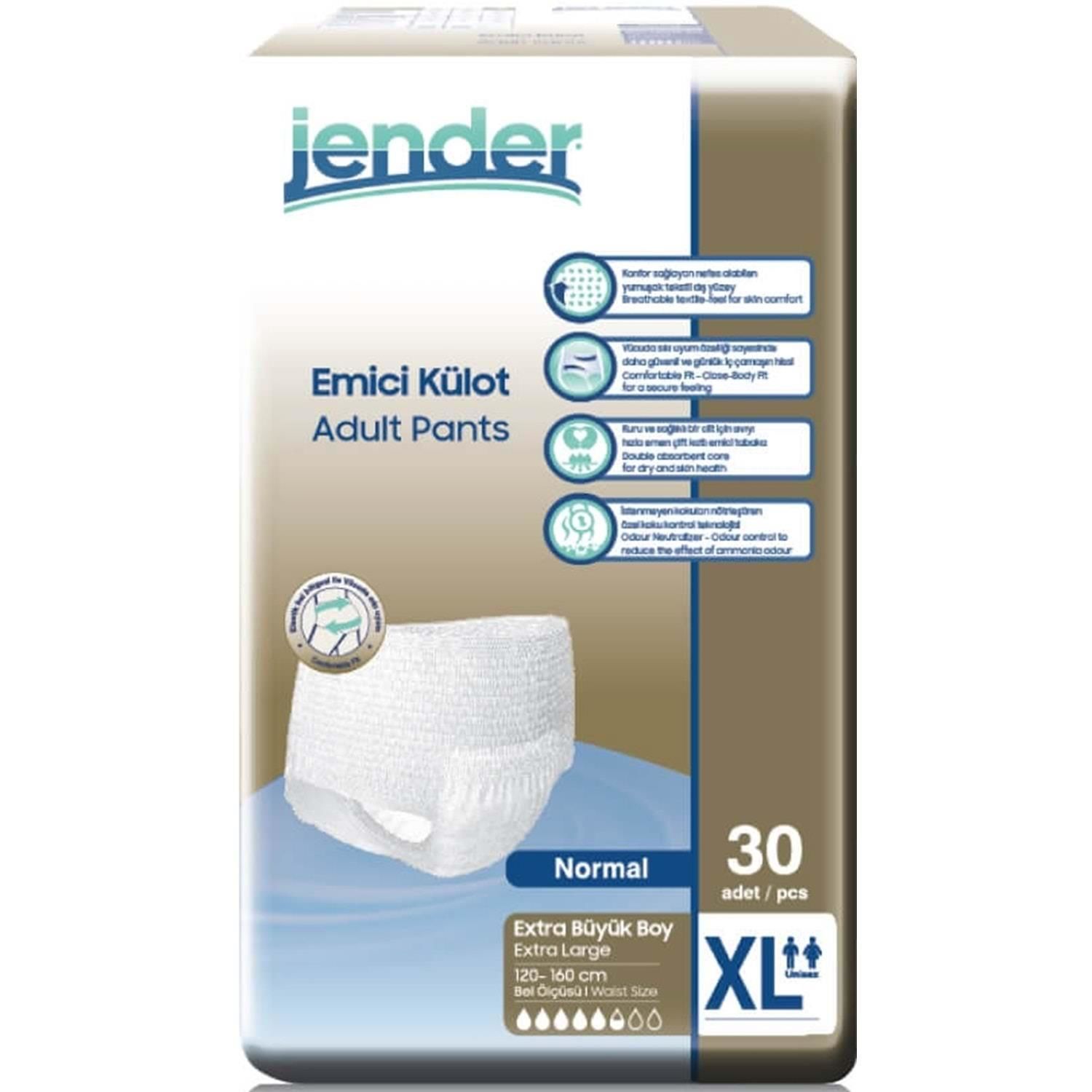 HASTA BEZİ ( JENDER ) KÜLOTLU XLARGE 30 ADETLİ