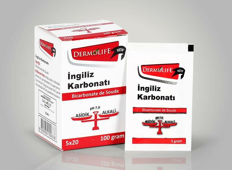 İNGİLİZ KARBONATI 100 GR DERMOLİFE