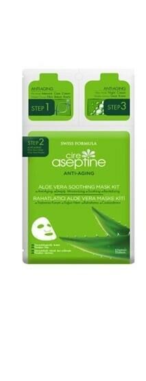 CİRE ASEPTİNE ANTI-AGING RAHATLATICI ALOE VERA MASKE KİTİ