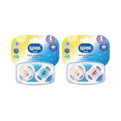 WEE BABY 152 2'Lİ GECE GÜNDÜZ EMZİK NO:1(SAKLAMA KABI HEDİYELİ)