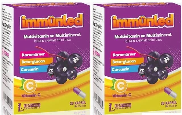 İMMÜLED MULTİVİTAMİN 30 KAPSÜL