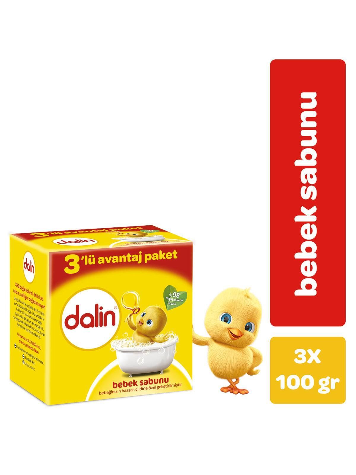 DALİN 3 LÜ AVANTAJ PAKET BEBEK SABUN