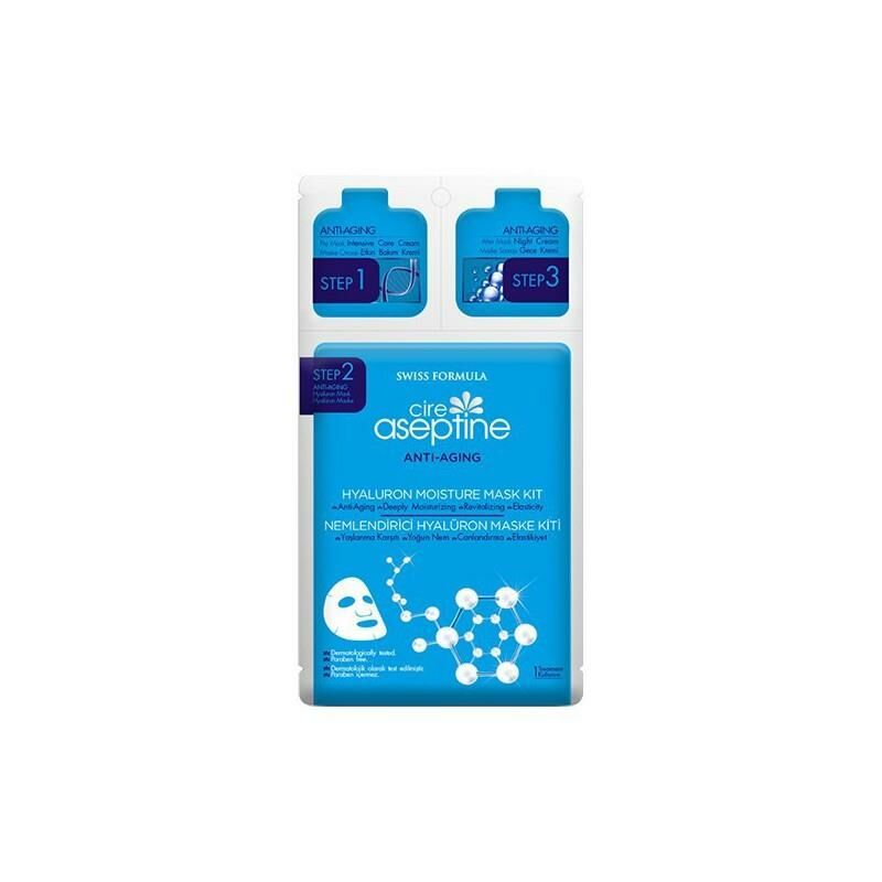 CİRE ASEPTİNE ANTI-AGING NEMLENDİRİCİ HYALÜRON MASKE KİTİ