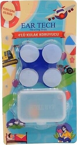 KULAK TIKACI SİLİKON 4 LÜ  (EARTECH)