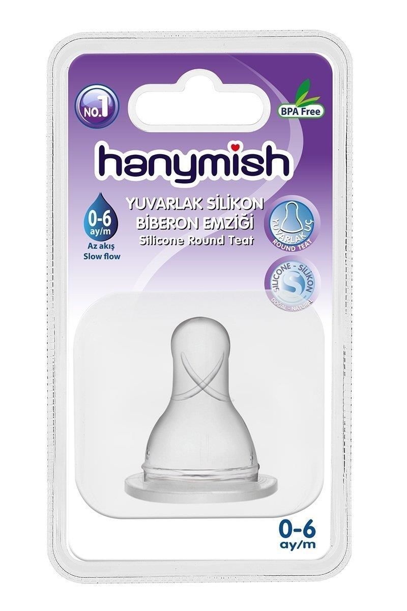 Hanymish 460 Silikon Biberon Emziği No:1
