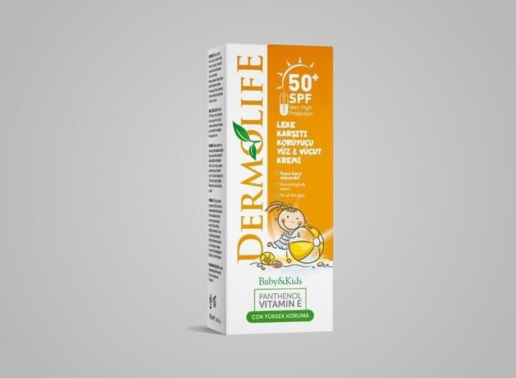 DERMOLİFE KIDS GÜNEŞ KREMİ SPF 50+ 100 ML