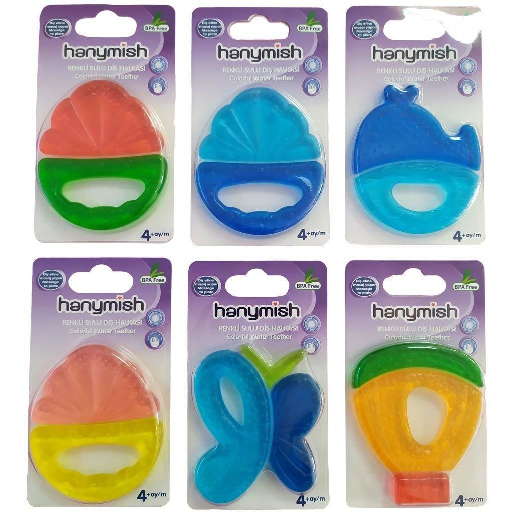 Hanymish 700 Renkli Sulu Diş Halkası